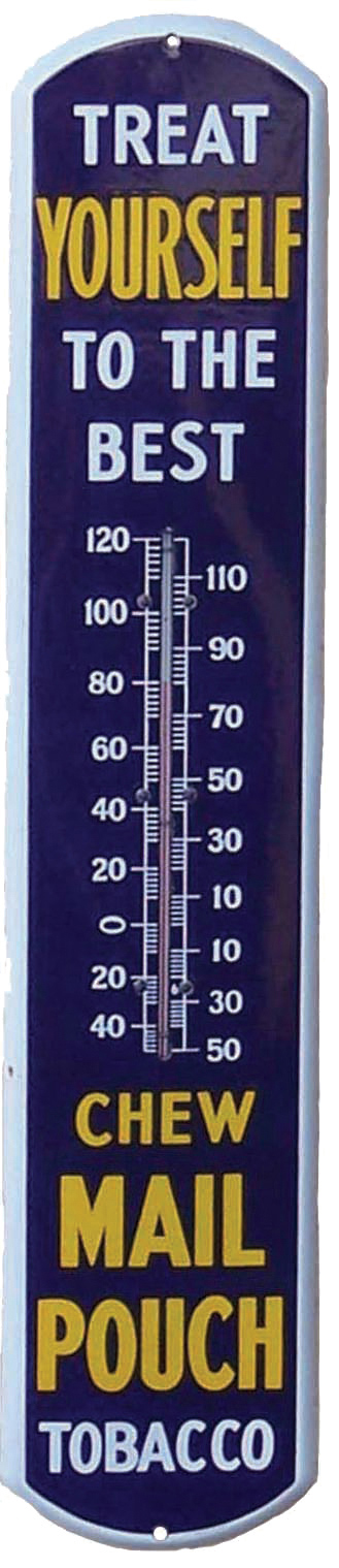 mail pouch tobacco thermometer value Mail Pouch Tobacco Thermometer